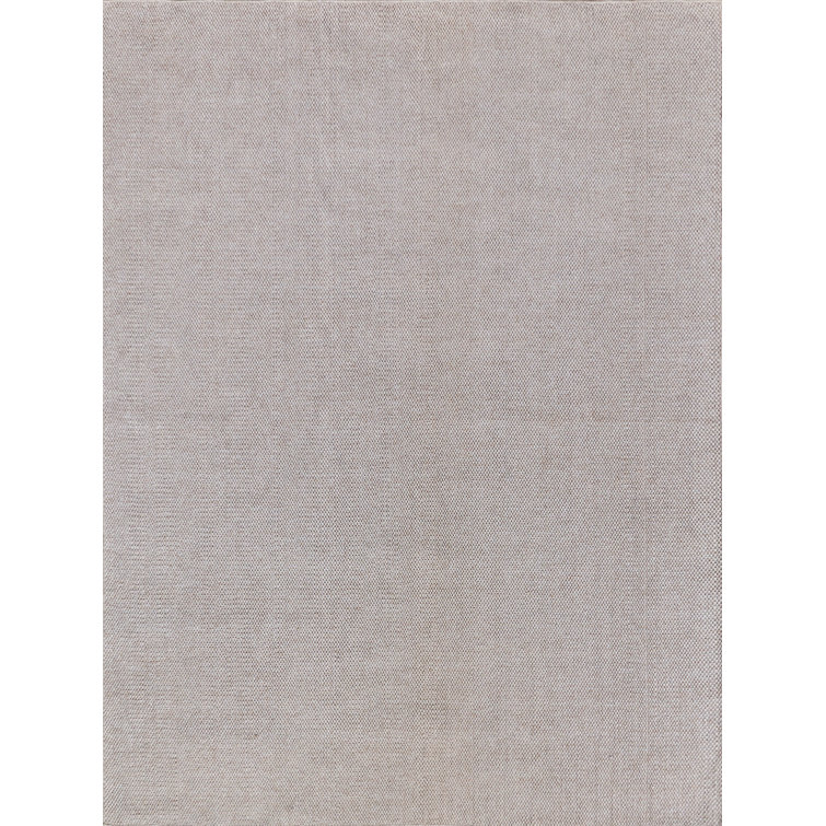Bali Handmade Flatweave Beige Rectangular Area Rug