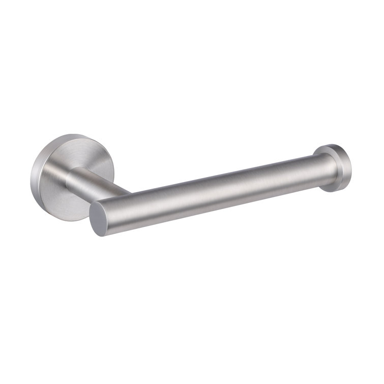Brushed Stainless Steel Wall Mounted Toilet Paper Holder