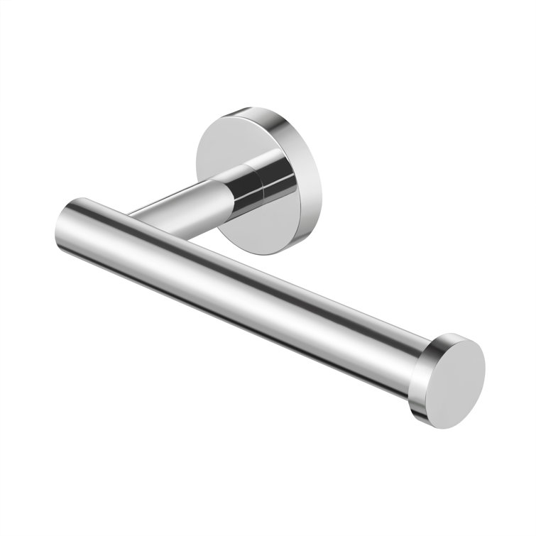 Polished Stainless Steel Wall Mounted Toilet Paper Holder