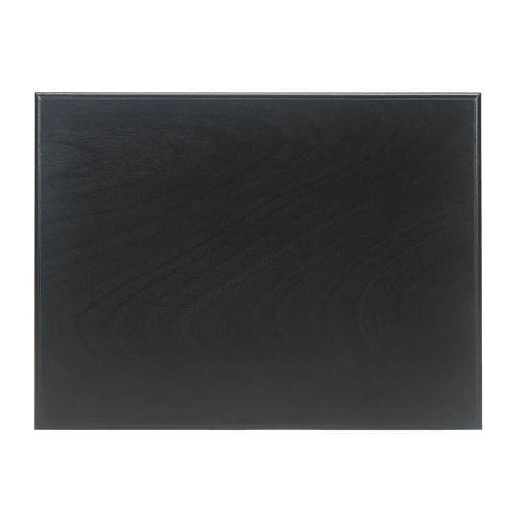 Cassie Classic Black Wood 3-Shelf End Table