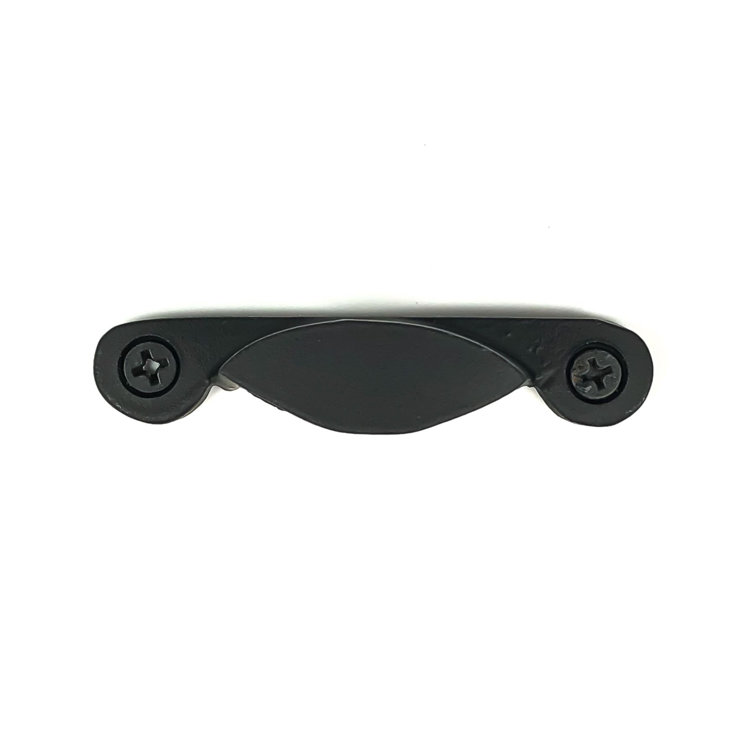 Black Powder Coat Iron Window Sash Lock