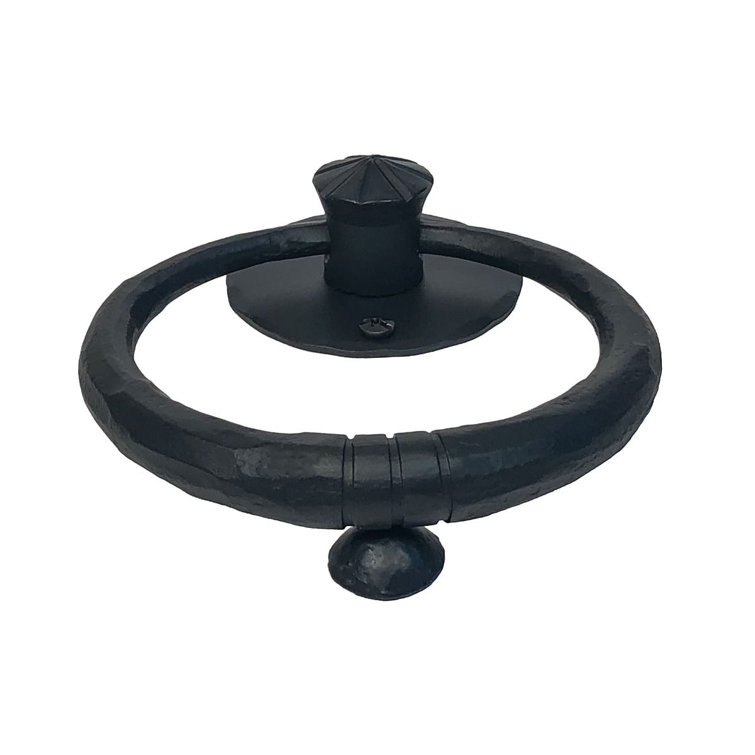 Matte Black Iron Art Sonoma Door Knocker