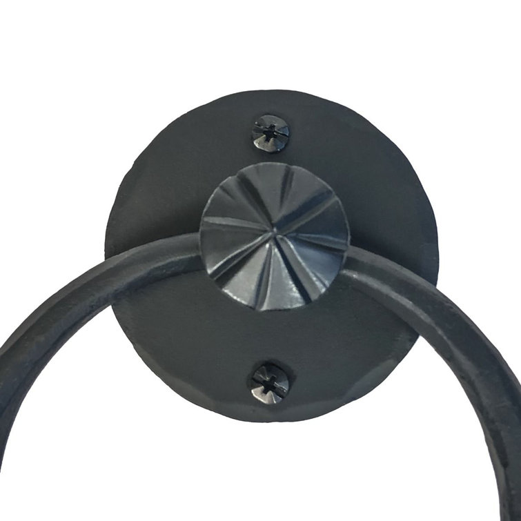 Matte Black Iron Art Sonoma Door Knocker