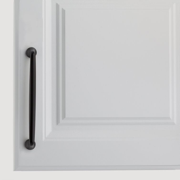 Mason Matte Black 4-1/4" Bar Drawer Pull with Mounting Hardware