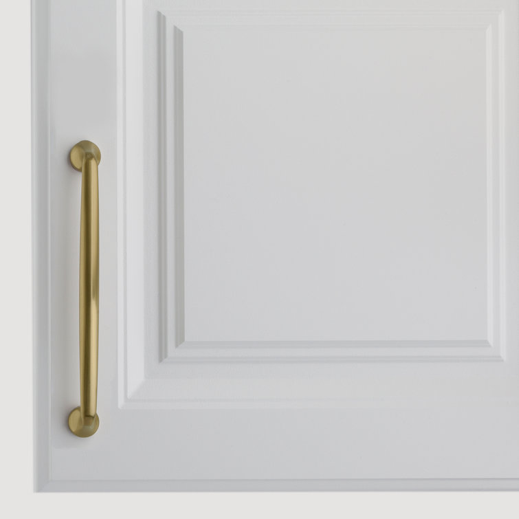 Mason Satin Brass 5" Bar Pull with Mounting Hardware