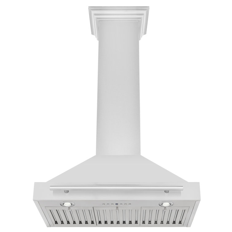 30" Stainless Steel Convertible Wall Mounted Range Hood