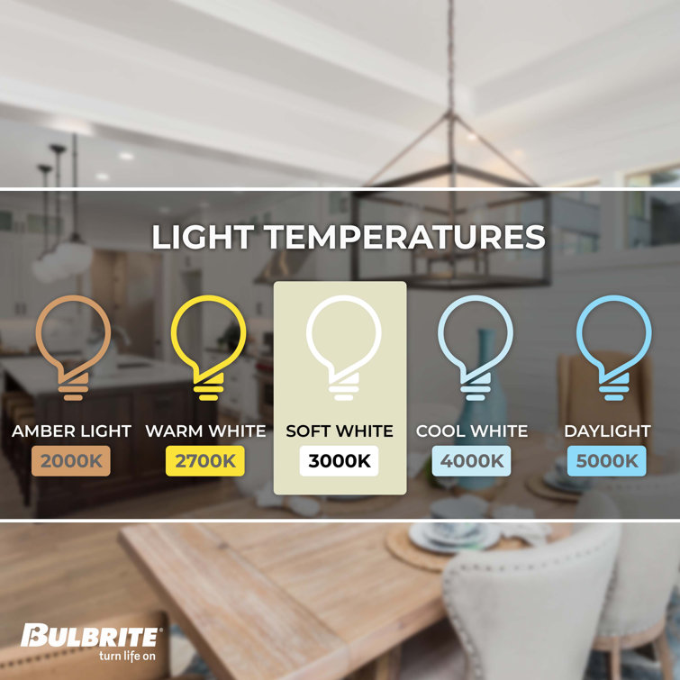 Clear Dimmable 10W Bi-Pin Halogen Bulb Pack
