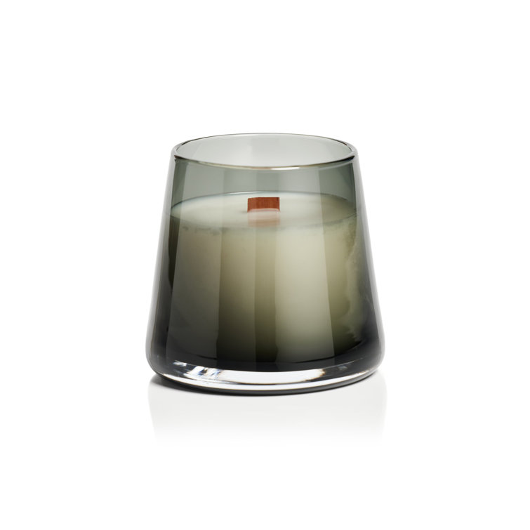 Gray Cedar Leaf and Hinoki Cypress Scented Jar Candle
