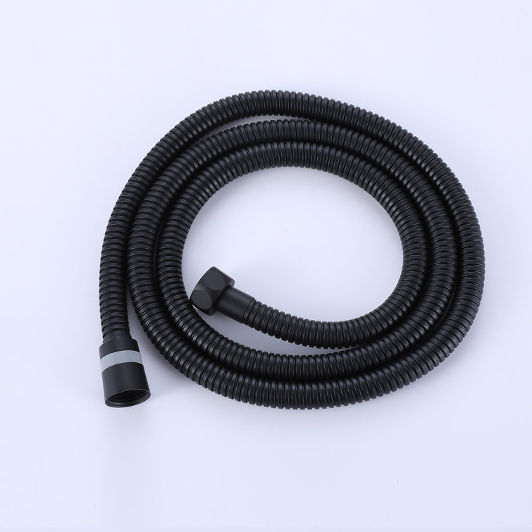 Matte Black Freestanding Waterfall Tub Faucet with Hand Shower