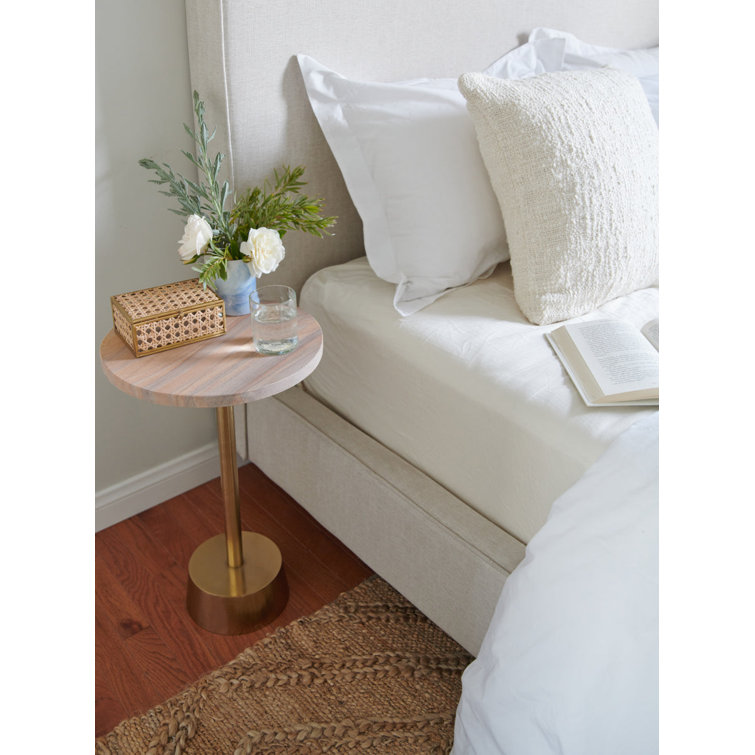 Cozy Cotton White Boucle 26x26 Throw Pillow
