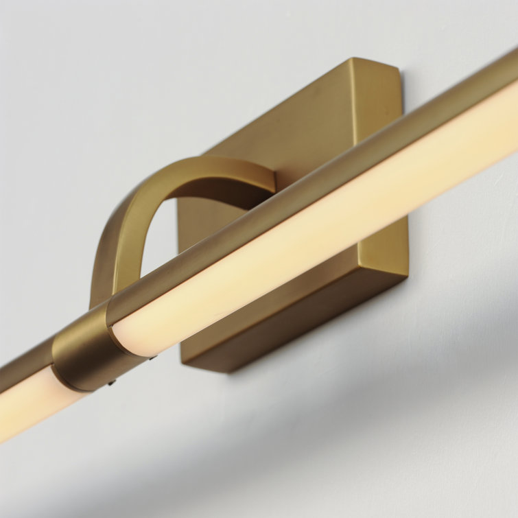 Gold 18" Dimmable LED Wall Sconce