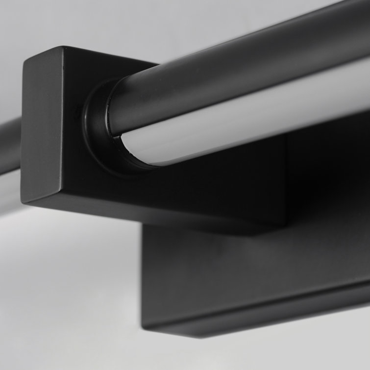 Black 30.5" Dimmable LED Wall Sconce
