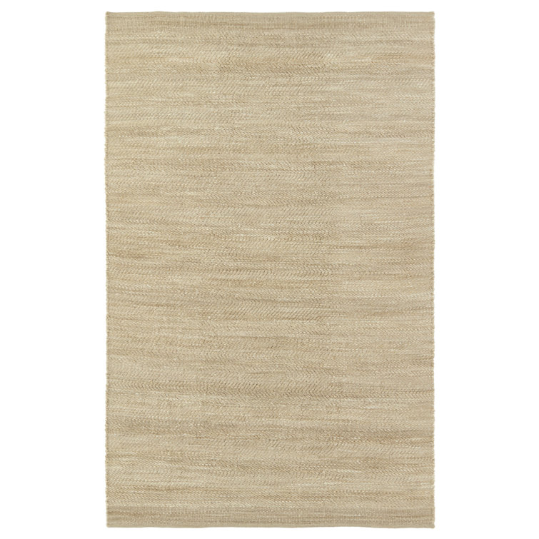 Esdras Contemporary Gray Wool-Blend Handwoven Area Rug