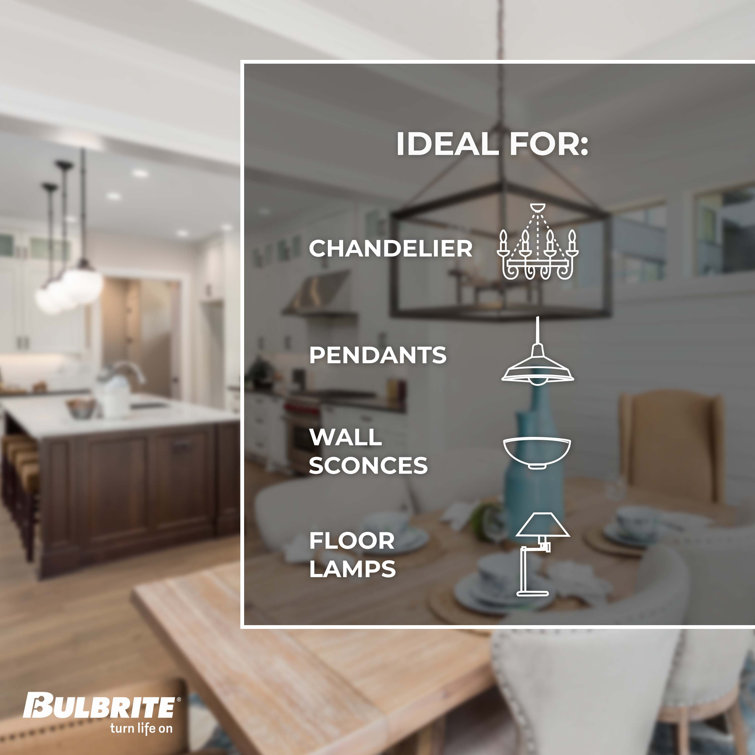 Clear Dimmable 10W Bi-Pin Halogen Bulb Pack