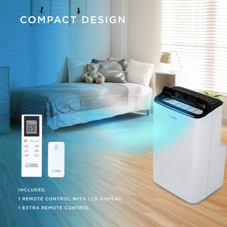 Commercial Cool 8,150 BTU SACC/CEC Portable Air Conditioner, 550 Sq. Ft., 12,000 BTU ASHRAE 128