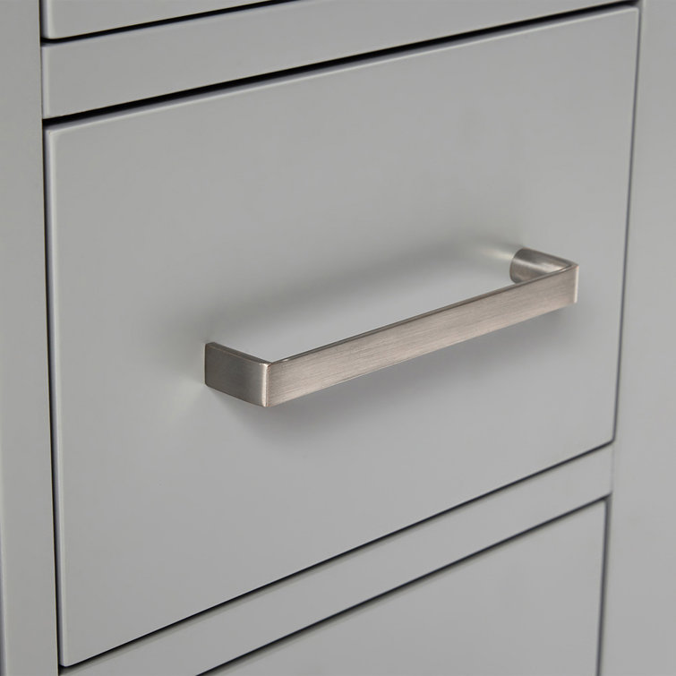 Cambridge 36" Gray Solid Wood Freestanding Vanity Cabinet