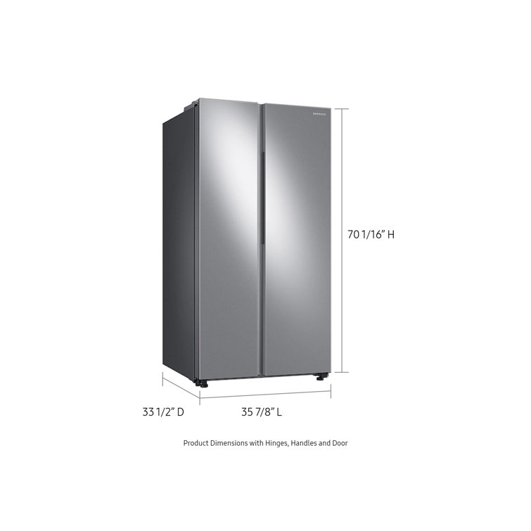 28 cu. ft. Stainless Steel Smart Side-by-Side Refrigerator with Ice Maker