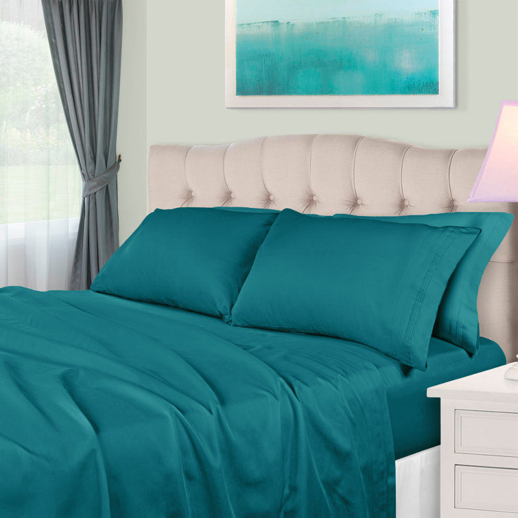 Caribbean Full Deep Pocket Egyptian Cotton Sheet Set