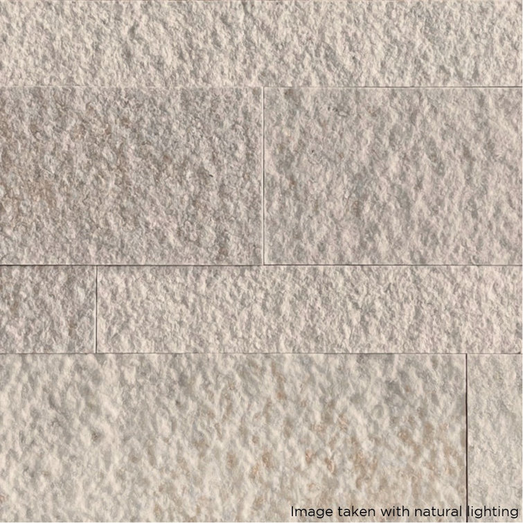 Stone Beige Peel and Stick Natural Stone Mosaic Tile