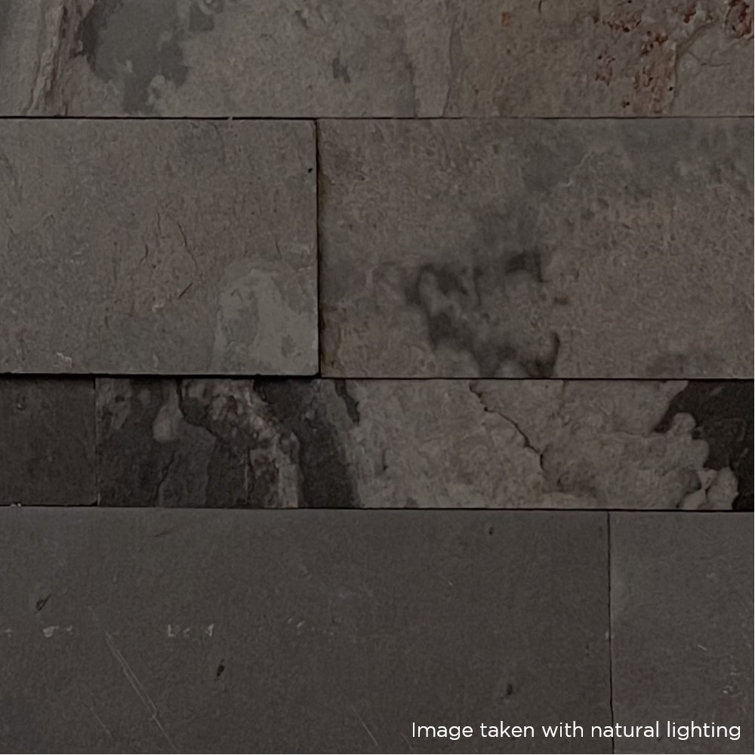 Rustic Gray Natural Stone Peel and Stick Mosaic Tile