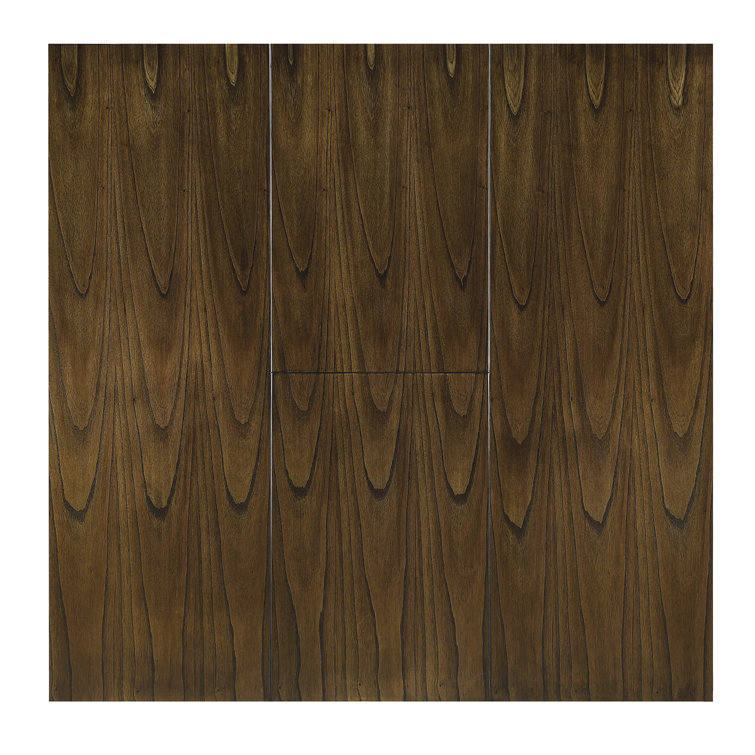 Darla Transitional Brown Extendable Rectangular Dining Table