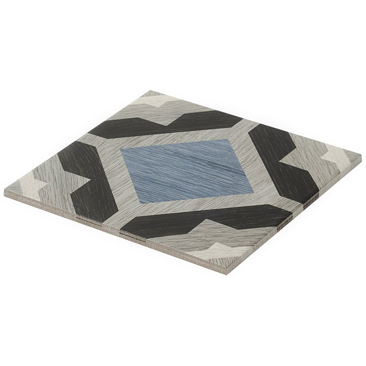 Ventura Starwood 8" x 8" Multicolor Matte Porcelain Tile