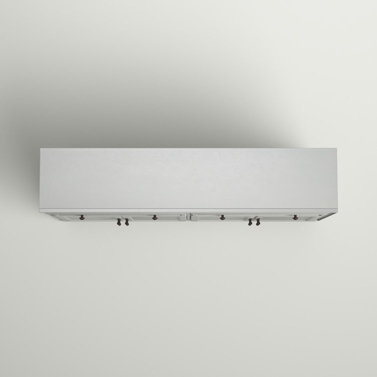 Tara Distressed Gray 61'' MDF Wood Sideboard