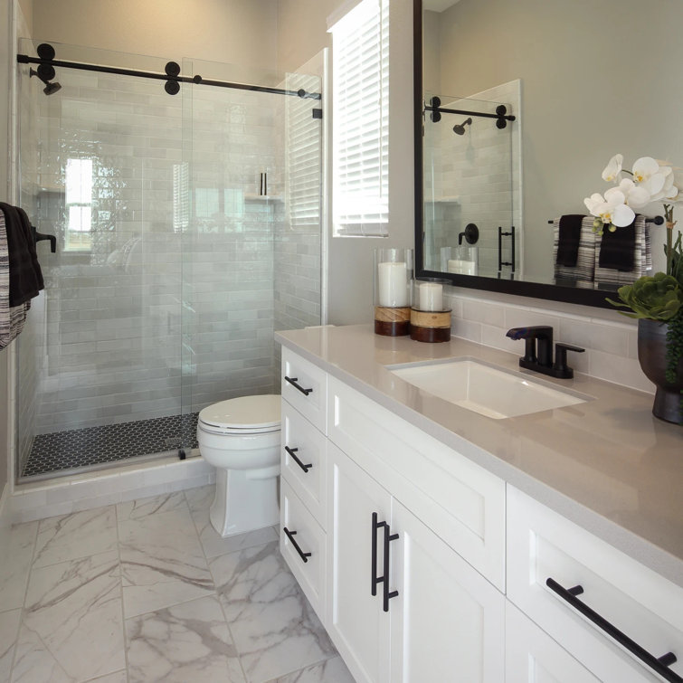 Cloe 2.5" x 8" White Ceramic Wall Tile