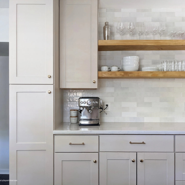 Cloe 2.5" x 8" White Ceramic Wall Tile