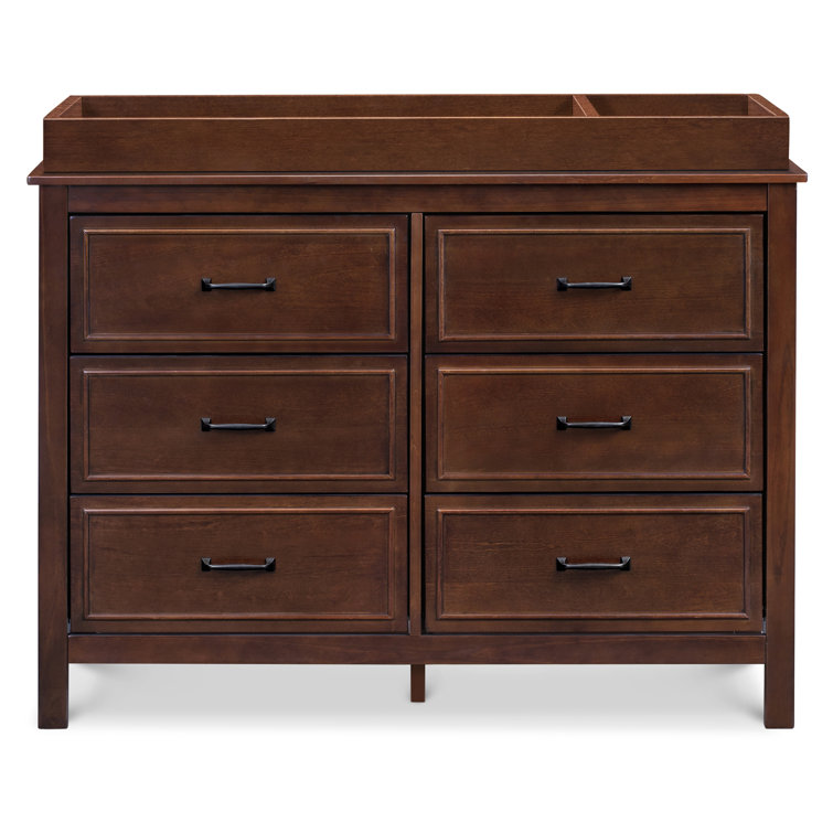 Espresso New Zealand Pine Double Nursery Dresser