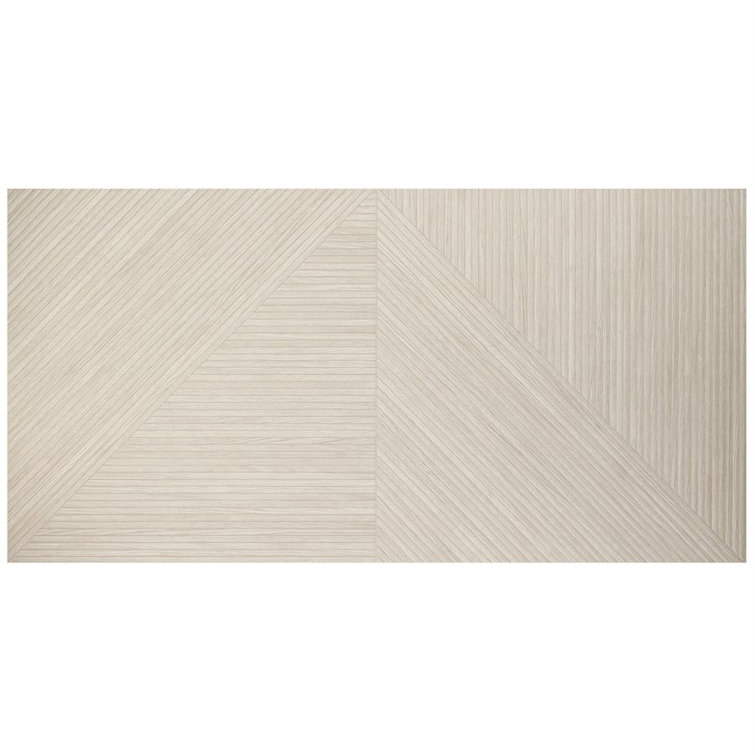 Ash 24x48 Matte Porcelain Fluted Wall Tile
