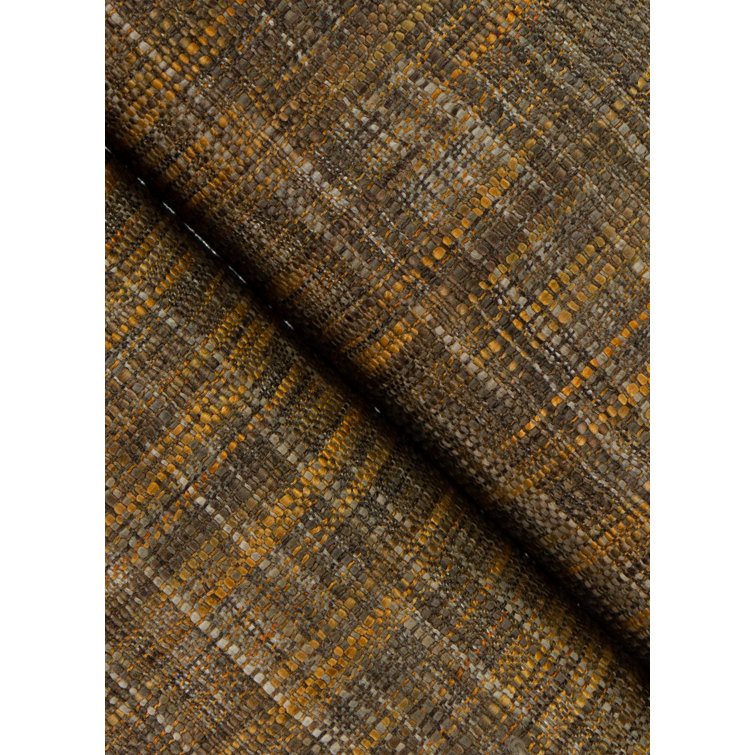 Brown Grasscloth Non-Pasted Washable Wallpaper Roll