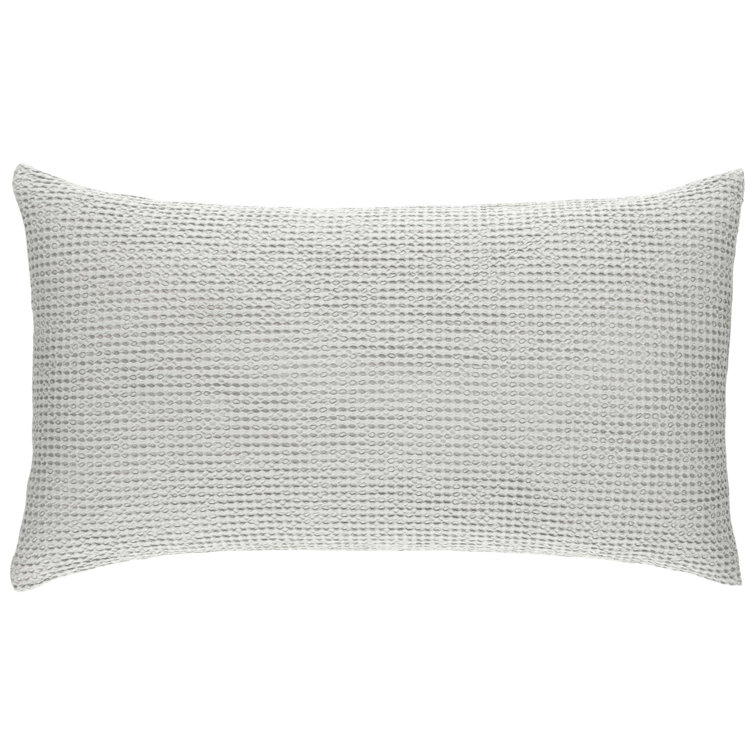 King Size French Blue Cotton Embroidered Sham