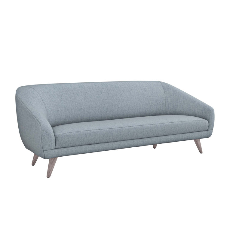 Coastal Charm Marsh and Light Grey Ash Wood Sofa