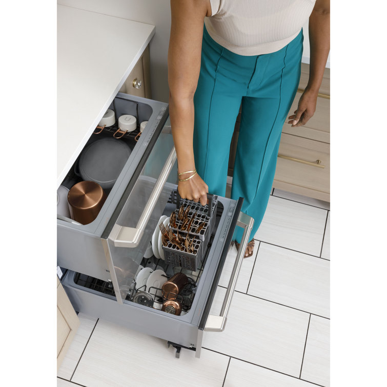 24" Stainless Steel Double Drawer Energy Star Dishwasher