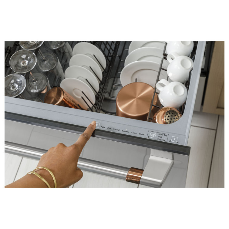 24" Stainless Steel Double Drawer Energy Star Dishwasher