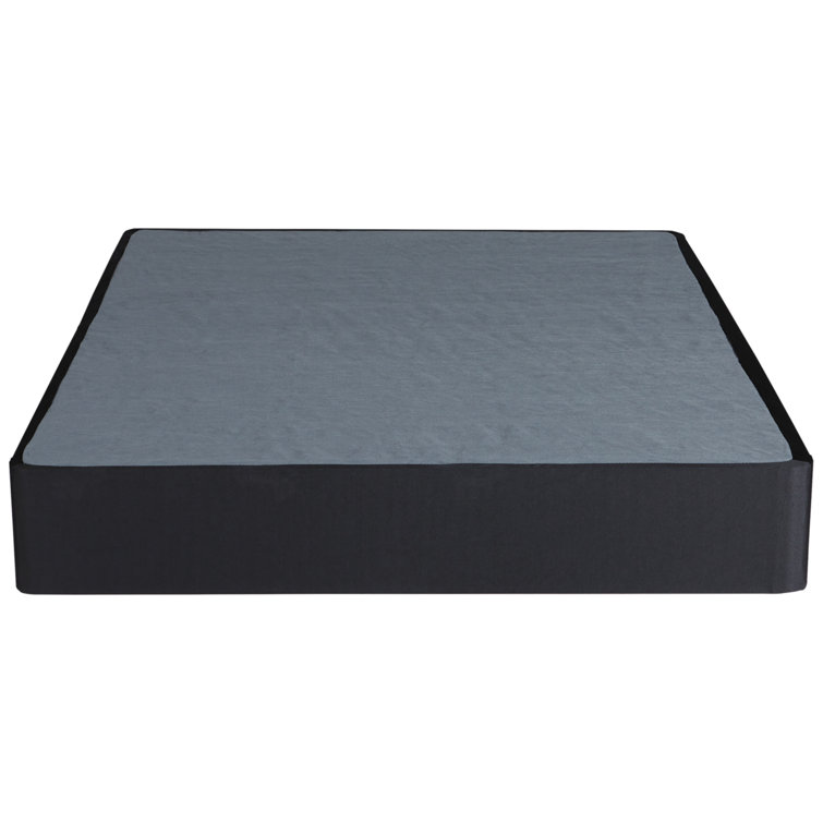 Full Size Black Metal High Profile Box Spring