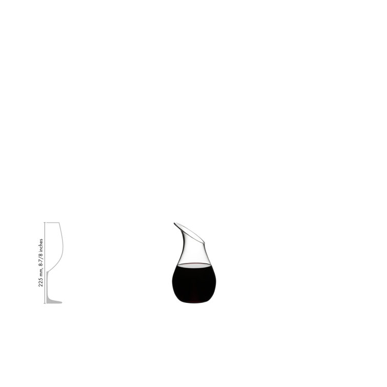 Riedel O 5.1-Inch Crystal Glass Wine Decanter
