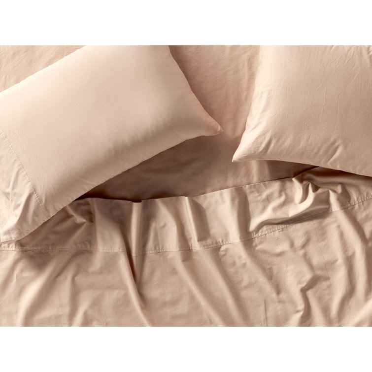 Twin Alpine White Organic Cotton Bedding Set