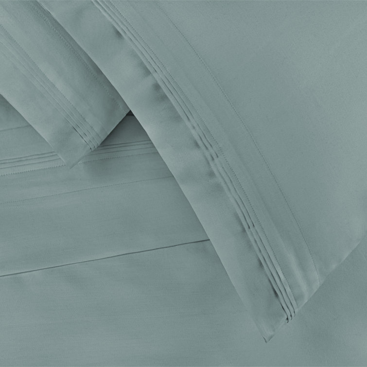 Luxury Teal Egyptian Cotton Full Deep Pocket Sheet Set