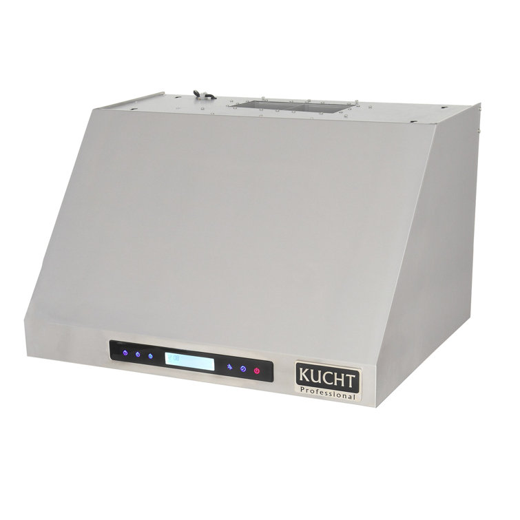 Kucht 36" Stainless Steel Under Cabinet Range Hood with LED Lights