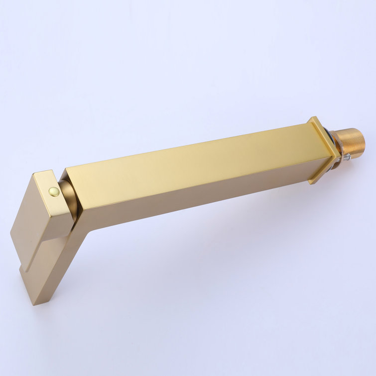 Brushed Gold Single Handle Vessel Sink Bathroom Faucet
