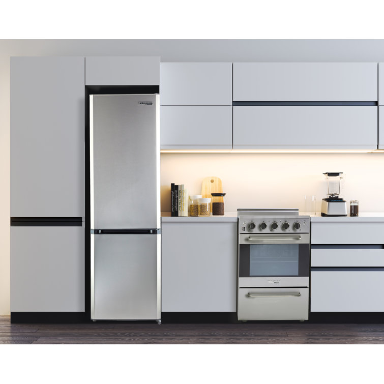 Prestige 20" Stainless Steel Freestanding Electric Range with Convection Oven