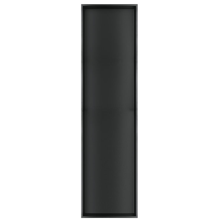 Matte Black Rectangular Stainless Steel Shower Niche
