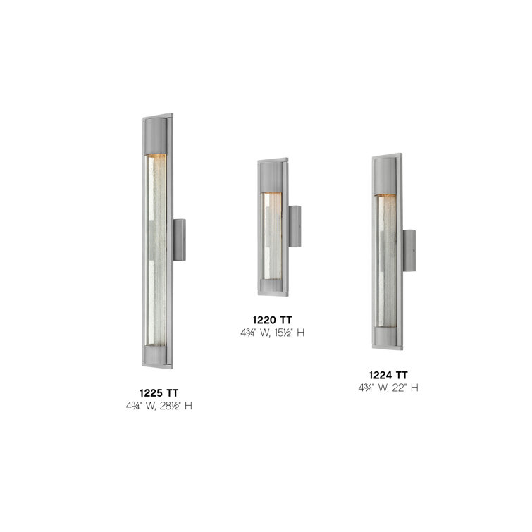 Sleek Satin Black Outdoor Wall Sconce with Seedy Glass