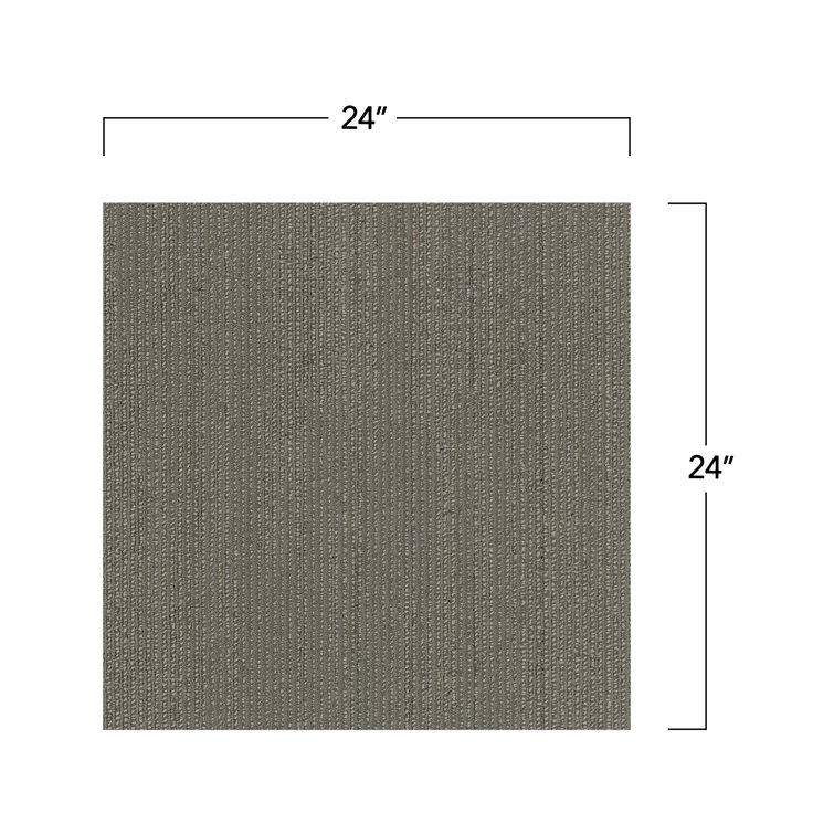 Mohawk Elite 24" x 24" Sparrow Nylon Carpet Tiles