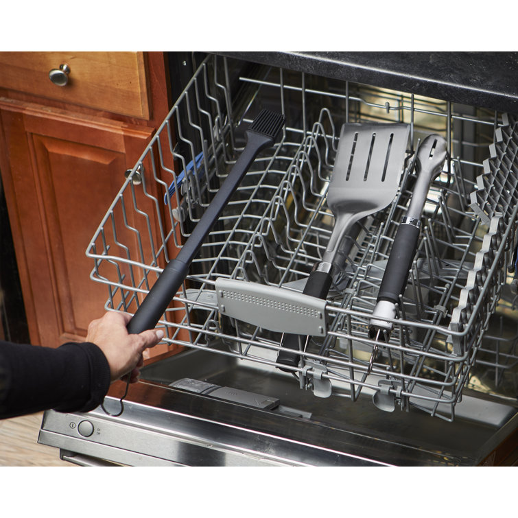 Weber Precision 3-Piece Stainless Steel Grill Tool Set