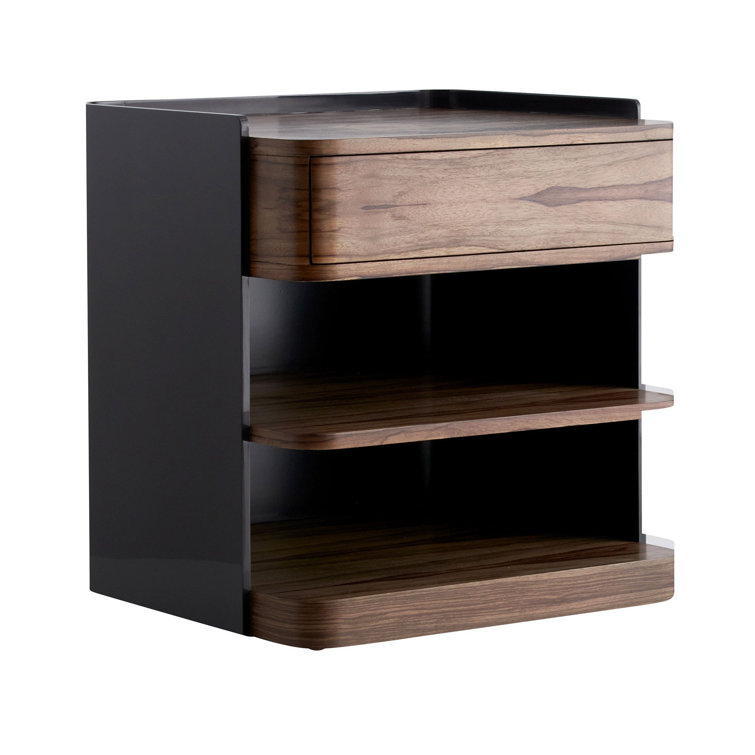 Chateau Gray Ofram Veneer Rectangular End Table with Storage