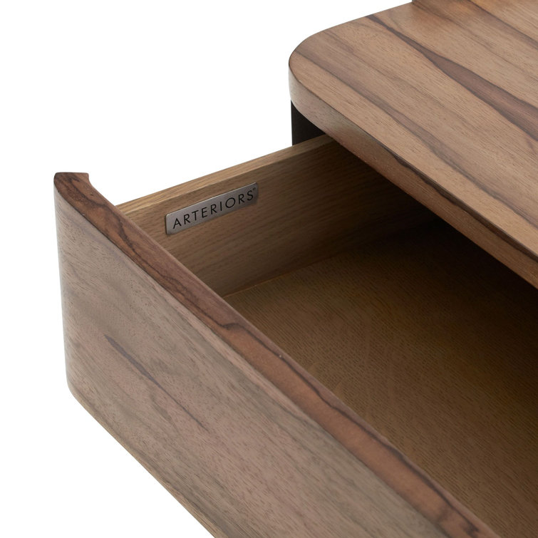 Chateau Gray Ofram Veneer Rectangular End Table with Storage