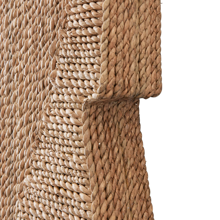 Mowgli Tobacco Stained Abaca 41.5" Rectangular Wall Mirror